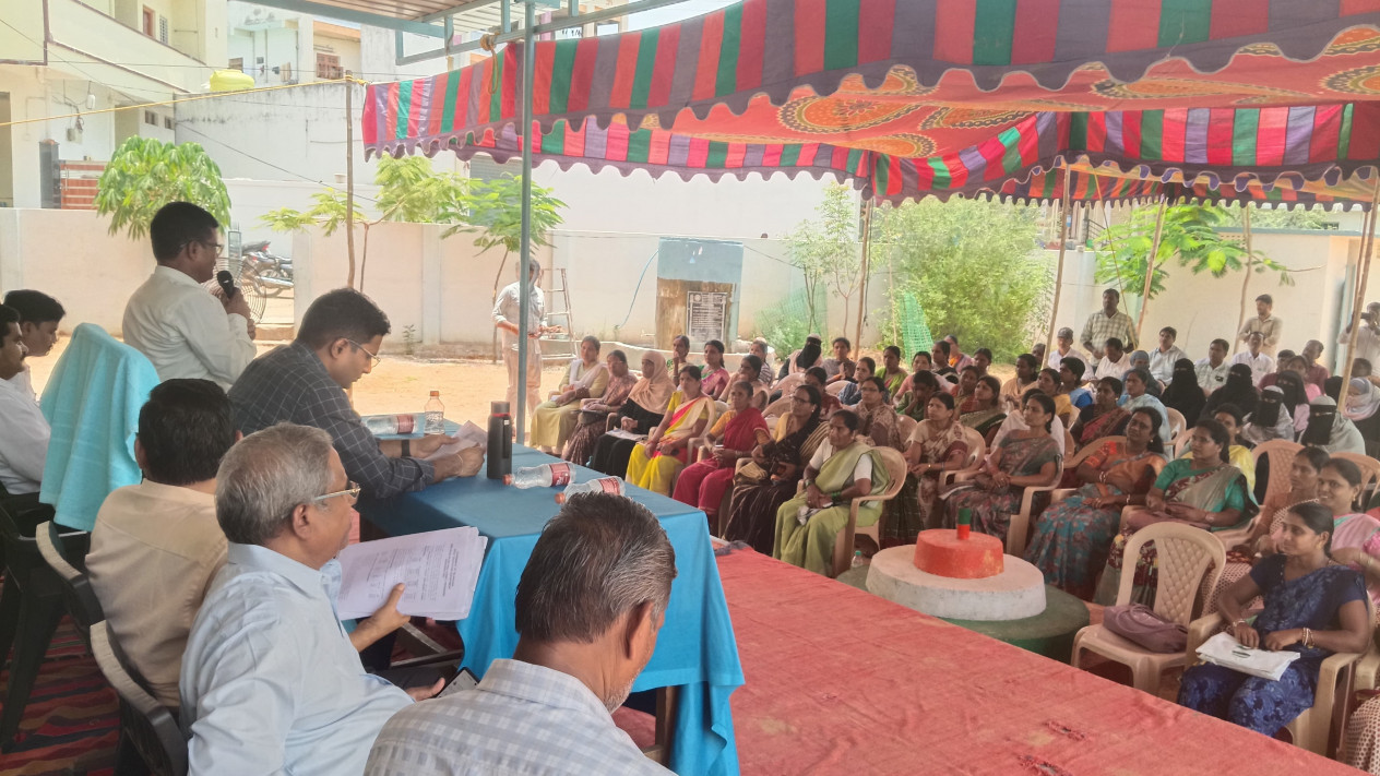 ప్రభుత్వ పాఠశాలల్లో నాణ్యమైన విద్యా బోధన. స్థానిక సంస్థల జిల్లా అదనపు కలెక్టర్ సంచిత్ గంగ్వర్