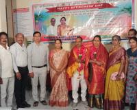 పదవి విరమణ పొందిన సువర్ణ జగన్ 