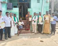 రైతన్న మీకోసం కార్యక్రమం నిర్వహించిన తెలుగుదేశం పార్టీ మండల అధ్యక్షులు ఆర్ తిరుపాల్ నాయుడు