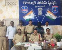 24 గంటల్లో హత్య కేసును చేదించిన కొత్తూరు పోలీసులు