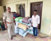 పిడియస్ రైస్ పట్టివేత: మరికల్ ఎస్సై రాము