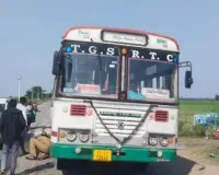 తప్పిన ప్రమాదం.. 90 మంది ప్రయాణికులతో వెళ్తున్న బస్సులో పొగలు..