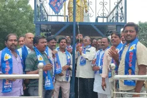 బోధన్‌లో ఎంఆర్పీఎస్ ఆవిర్భావ వేడుకలు