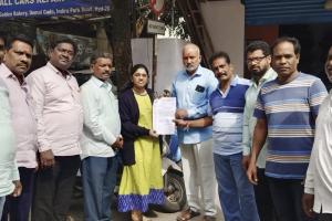 ఉనికోట బస్తి సమస్యలపై వినతి పత్రం