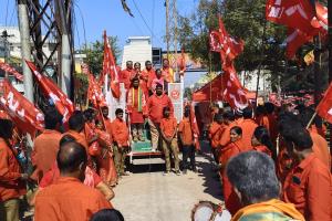 #CPI’s Century-Long Fight for People Highlighted During Statewide Bus Yatra