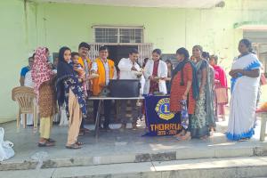 సేవా కార్యక్రమాలకు ప్రతి ఒక్కరూ చేయూతనందించాలి